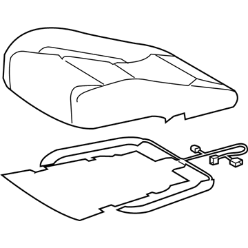 Toyota 71102-24030-F1 Seat Sub-Assembly, Front LH