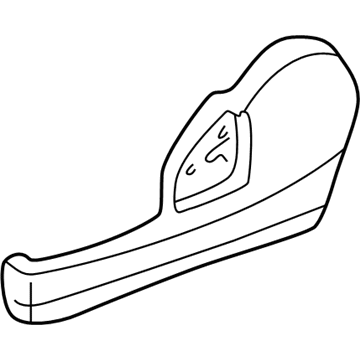 Toyota 71862-47020-B3 Shield, Front Seat Cushion, Inner LH
