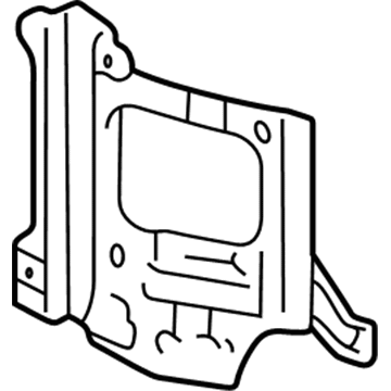 2002 Toyota Land Cruiser Radiator Support - 53203-60092