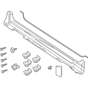 Toyota PZ321-12011 MUDGUARD Kit, Side