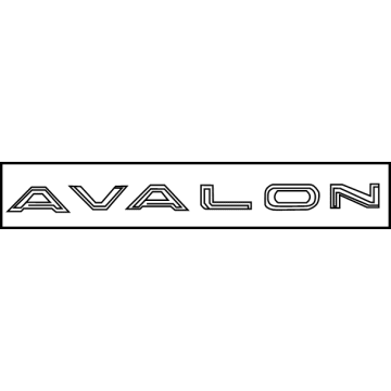 2022 Toyota Avalon Emblem - 75442-07020