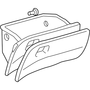 2002 Toyota Prius Glove Box - 55550-47020-B0