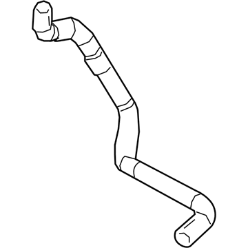 Toyota 16267-31140 Hose, Water By-Pass