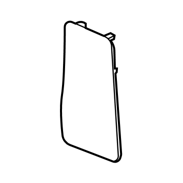 Toyota 67847-0E060-C0 Cover, Back Door Ser