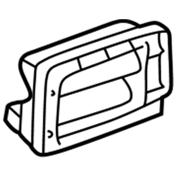 62940-30140 Genuine Toyota Quarter Vent Duct Assembly Left Hand