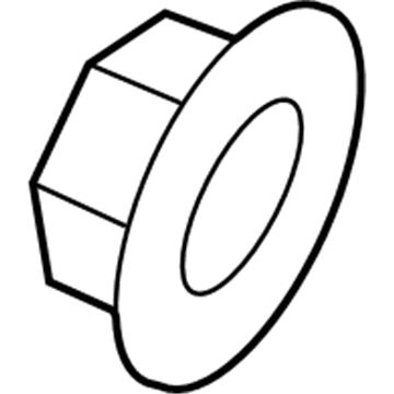 Toyota 90178-A0007 Nut, FLANGE