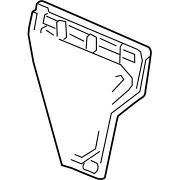 Toyota 71018-12340 Frame Sub-Assy, Rear Seat Back, LH