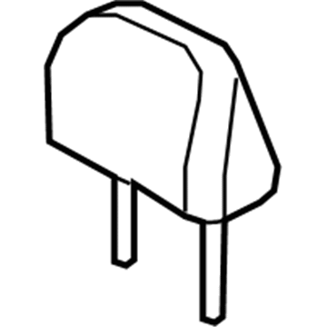 Toyota 71910-60A50-C0 HEADREST Assembly, Front Se