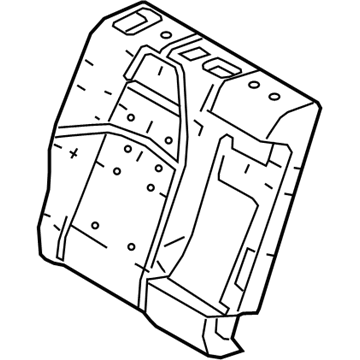 2024 Toyota Corolla Seat Cushion - 71651-12B80