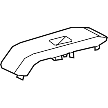Toyota 74272-04010-B0 Panel, Rear Door ARMREST