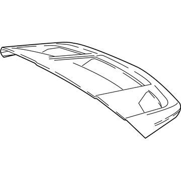 2017 Toyota C-HR Spoiler - 76871-F4900