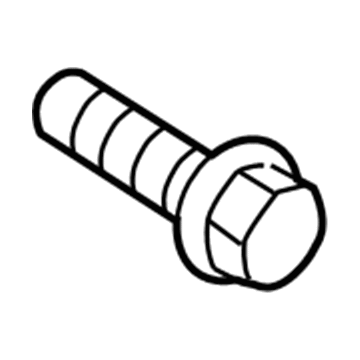 Toyota 90080-10167 Bolt, Washer Based H