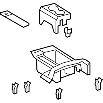 Toyota 58804-0C090-C0 Panel Sub-Assembly, Cons