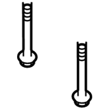 Toyota 90080-11684 Bolt, w/Washer