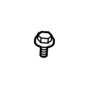 Toyota 90119-10587 Bolt, w/Washer