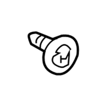 Toyota 90119-A0334 Bolt, w/Washer