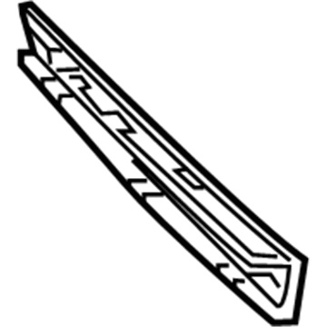 Toyota 76811-47140 GARNISH, Back Door