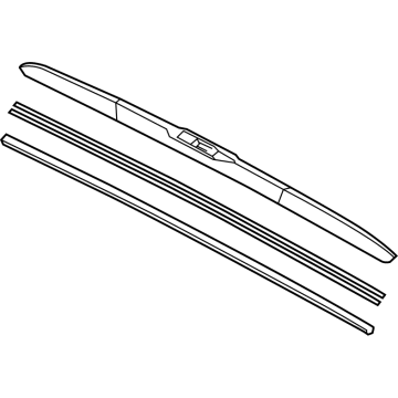 Toyota Highlander Windshield Wiper - 85212-0E090