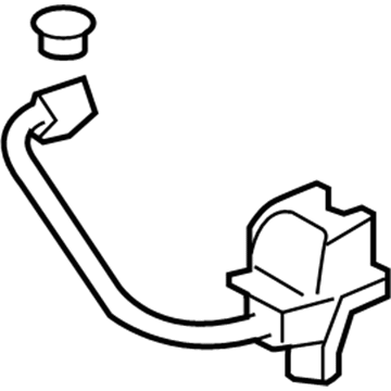89408-60020 Toyota Height Sensor Rear Left Illustration 1 of 1