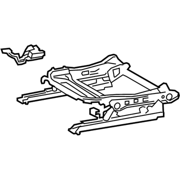 Toyota 72010-33540 ADJUSTER Assembly, Front Se