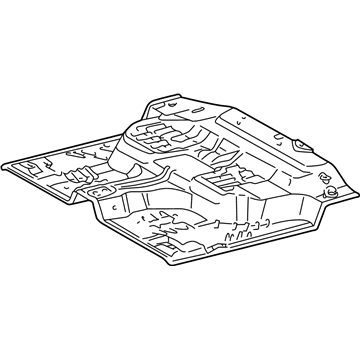 2002 Toyota Tacoma Floor Pan - 58311-04900