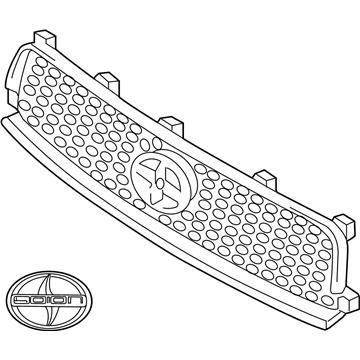 Toyota PZ327-21003 Grille Set, Radiator