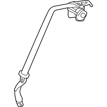 Toyota 73360-12B70-C0 Belt Assembly, Rear Seat