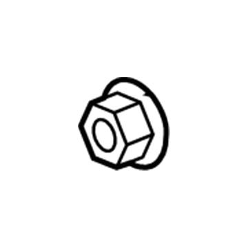 Toyota 90178-A0086 Nut, FLANGE