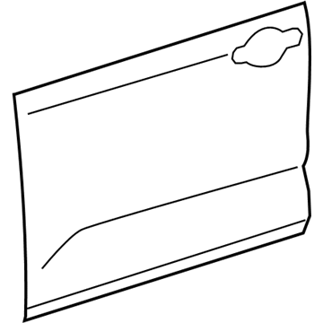 Toyota 67111-0C050 Panel, Front Door, Outer RH