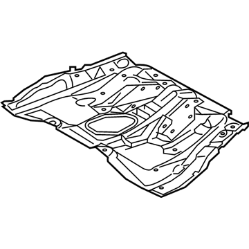 Scion iM Floor Pan - 58211-12930