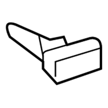 62785-0C020 Genuine Toyota SPACER, Quarter Wind