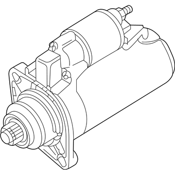 Toyota 28100-0D080-84 Reman Starter 1Zz-Fe