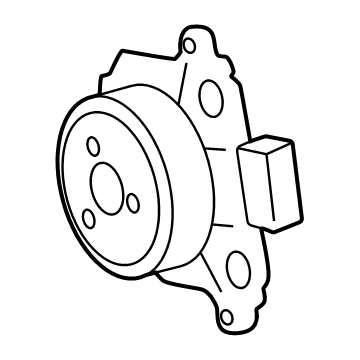 SCITOO Replacement A/C Heater Blower Motor With Fan Cage For 2001-2009 Toyota Prius (Front)