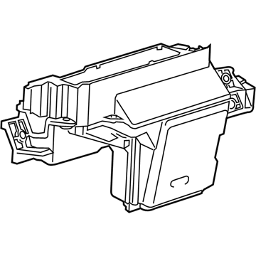 83108-60010 Toyota Mirror Sub Assembly Illustration 1 of 1
