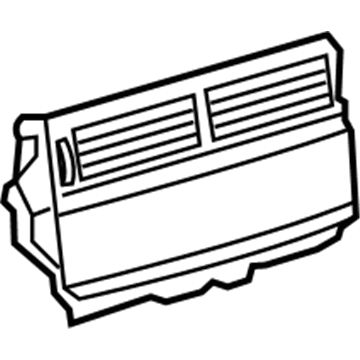 Toyota 58933-60071 GARNISH, Console Rear