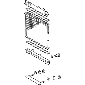 Toyota 16410-AZ029 Radiator Assembly, Mvp