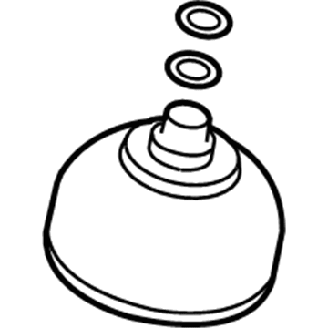 49141-60020 Toyota Front Suspension Accumulator Illustration 1 of 1