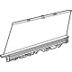 Toyota 65907-0E040-C0 CURTAIN SUB-ASSY, RR