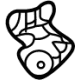 Toyota 53837-33020 Bracket, Front Side Pan