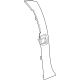 Toyota 81498-42020 COVER, RR COMBINATIO