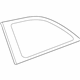 Toyota 62712-0D040 Glass, Quarter Window