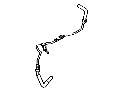 Toyota Avalon Power Steering Hose - 44406-07040