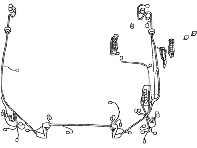 Toyota 82111-07120 Wire, Engine Room Main