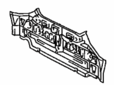 Toyota 58307-07010 Panel Sub-Assy, Body Lower Back