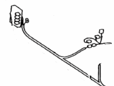 Toyota 82161-07160 Wire, Floor