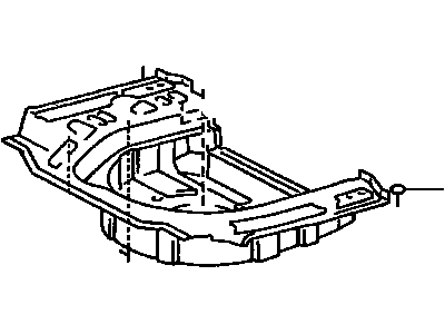 Toyota Solara Floor Pan - 58311-07040