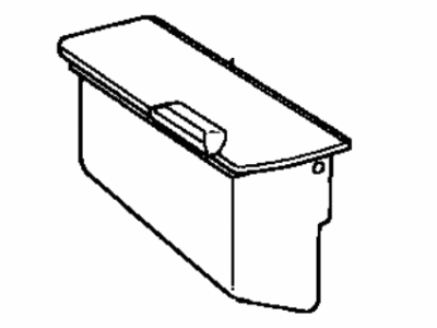 Toyota 74140-AC010-E0 Receptacle Assy, Rear Ash, LH