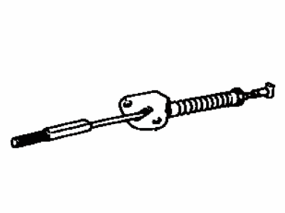 Toyota 46440-07010 Cable Assembly, Parking Brake