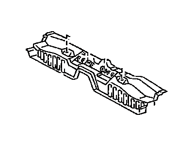 Toyota 57605-07010 Member Sub-Assy, Rear Floor Cross