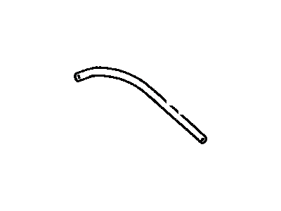 Toyota 90080-44095 Hose, Valve To Fuel Filler Pipe